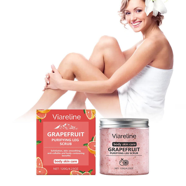 🌸Grapefruit Glow Sea Salt Body & Leg Scrub | Exfoliating & Moisturizing – 120g